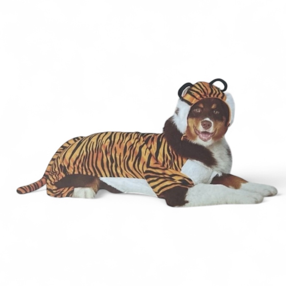 Hyde‎ & EEK 2 Piece Tiger Dog Halloween Costume Large